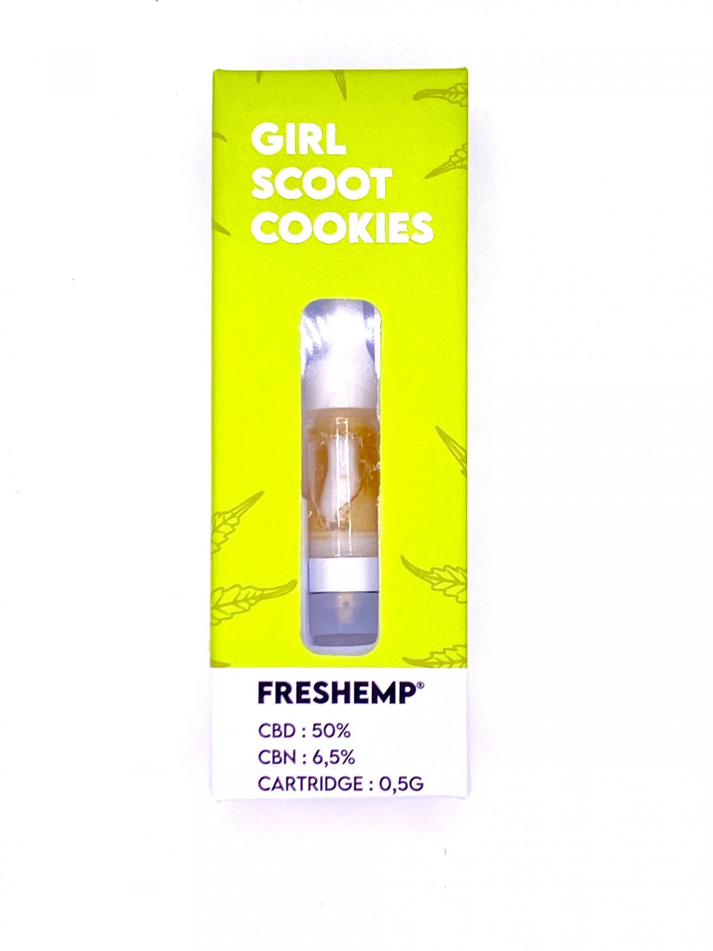 Cartouche CBD Girl Scoot Cookies fresh Hemp 50%